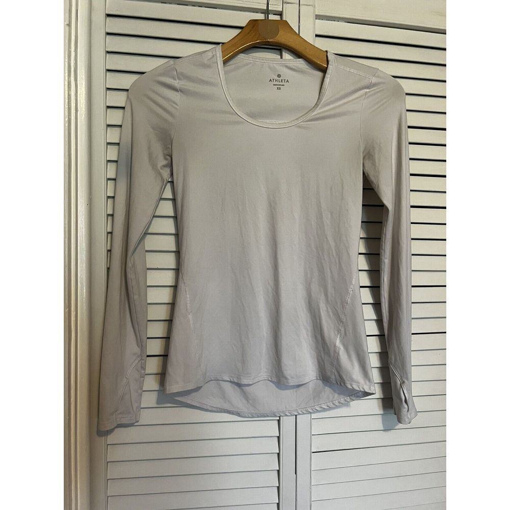 ATHLETA Women's XS‎ Shirt Top Yoga Running T-Shirt Light Weight Gym Workout